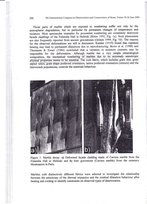 Control of marble weathreing by thermal expansion and rock fabric-2